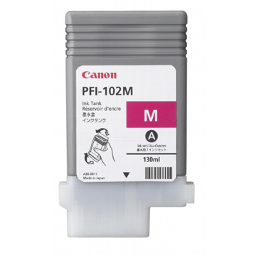 Canon inktcartridge PFI-102M, 130 ml, OEM 0897B001, magenta