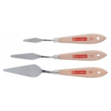 Talens Art Creation schildersmes, set met 3 stuks