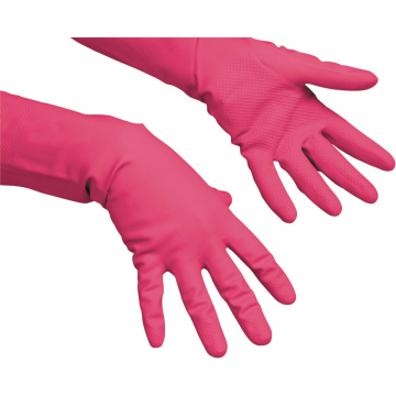 Vileda handschoenen Multi Purpose, latex, large, rood