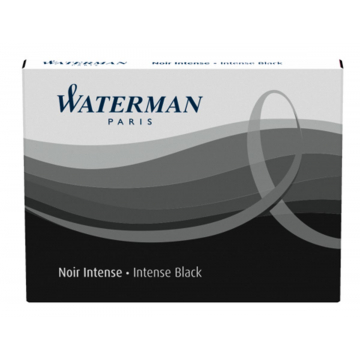 Waterman inktpatronen zwart