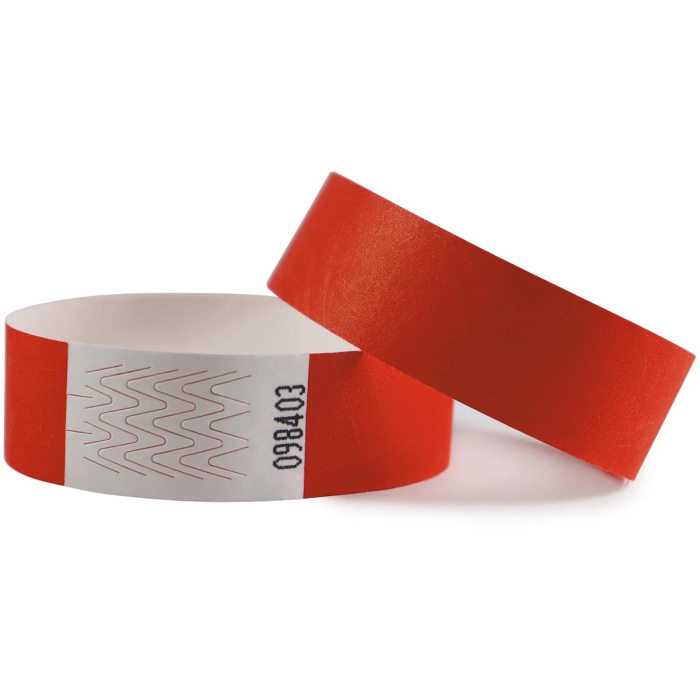 1000 stuks Polsbandjes Tyvek - 19 mm - festival bandjes - corona