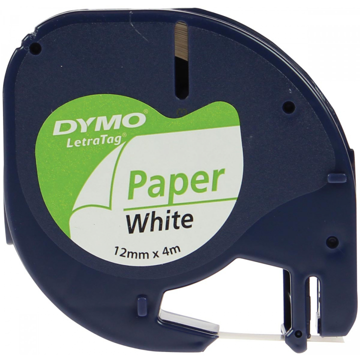 ritme Kapel Tot Dymo LetraTAG tape 12 mm, papier wit kopen? - Office Supplies
