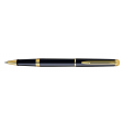 Rollerpen Waterman HÃÂ©misphÃÂ¨re black lacquer GT fijn