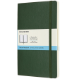 Notitieboek Moleskine large 130x210mm dots soft cover myrtle green