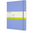 Notitieboek Moleskine XL 190x250mm blanco hard cover hydrangea blue