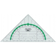 M+R Green Line geodriehoek, 16 cm