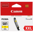 Canon inktcartridge CLI-581Y XXL, 322 foto's, OEM 1997C001, geel