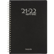 Brepols schoolagenda Weekly Notes Polyprop, zwart, 2025-2026