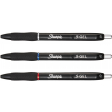 Sharpie S-gel roller, medium punt, blister van 3 stuks, blauw