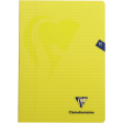Clairefontaine schrift mimesys voor ft A4, 80 bladzijden, kaft in PP, gelijnd, geassorteerde kleuren