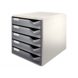 Ladenblok Leitz 5280 5 laden grijs