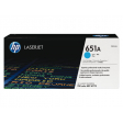 Tonercartridge HP CE341A 651A blauw