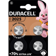 Duracell knoopcel Specialty Electronics CR2025, blister van 4 stuks