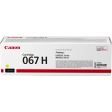 Canon toner 067H, 2.350 pagina's, OEM 5103C002, geel