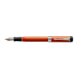 Vulpen Parker Duofold Classic Vintage big red lacquer 18k CT medium