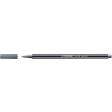 STABILO Pen 68 metallic viltstift, zilver