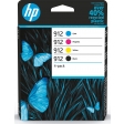 HP inktcartridge 912, 300 - 315 pagina's, OEM 6ZC74AE, 4 kleuren
