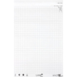 Legamaster flipchartpapier Sketch ECO, ft 98 x 65 cm, geruit, 50 vel, pak van 2 stuks