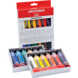 Amsterdam acrylverf tube van 20 ml, etui van 12 stuks in geassorteerde kleuren
