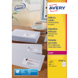 Etiket Avery L7160-40 63.5x38.1mm wit 840stuks