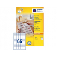 Etiket Avery Zweckform 3666-200 38x21.2mm wit 13000stuks