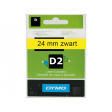 Labeltape Brother P-touch TZE-242 18mm rood op wit