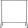 MAUL kledingrek Limbo metaal, 4 geremde wielen, hg156xbr151(220)x50cm, tot 30kg, zwart RAL9004
