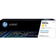 HP toner 203A, 1.300 pagina's, OEM CF542A, geel
