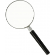 Westcott leesloep, diameter: 75 mm, vergroot tot 3 keer, zwart