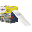 Avery etiketten voedselcodering, ft 98 x 40 mm, 1 rol met 300 afscheurbare etiketten in dispenser, Frans