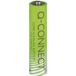 Q-CONNECT batterij, alkaline, AAA, blister van 4 stuks