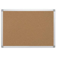 Q-CONNECT kurkbord, met aluminium frame, 60 x 45 cm