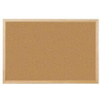 Q-CONNECT kurkbord, met houten frame, 90 x 60 cm