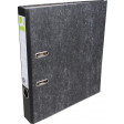 Q-CONNECT ordner, voor ft A4, uit karton, rug van 5 cm, gewolkt zwart