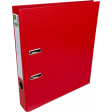 Q-CONNECT ordner, voor ft A4, volledig uit PP, rug van 5 cm, rood