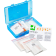 Q-CONNECT pleisters, assortiment van 100 stuks, in hersluitbare plastic box
