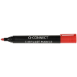 Q-CONNECT flipchartmarker, 2-3 mm, ronde punt, met clip, rood