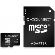 Q-CONNECT microSD geheugenkaart, met SD-adaptor, 16 GB