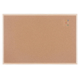 Bi-Office kurkbord met houten kader, ft 90 x 60 cm