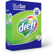 Dreft BlueSun Professional waspoeder, doos van 5,4 kg, 83 wasbeurten