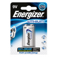 Energizer batterij Lithium 9V, op blister