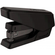 Fellowes LX840 EasyPress nietmachine, met Microban, half strip, 25 blad, zwart