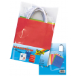 Folia papieren kraft zak, 110-125 g/m², geassorteerde kleuren, pak van 7 stuks
