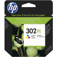 HP inktcartridge 302XL, 330 pagina's, OEM F6U67AE, 3 kleuren