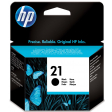 HP inktcartridge 21, 190 pagina's, OEM C9351AE, zwart