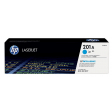 HP toner 201A, 1 400 pagina's, OEM CF401A, cyaan