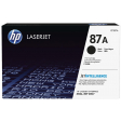 HP toner 87A, 9 000 pagina's, OEM CF287A, zwart