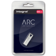 Integral ARC USB stick 2.0, 64 GB, zilver