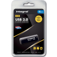 Integral USB stick 3.0, 16 GB, zwart