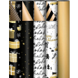 KP geschenkpapier Kerst, 70 cm x 2 m, assorti